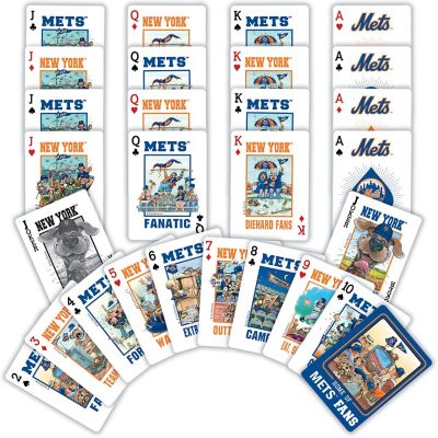New York Mets Fan Deck Playing Cards - 54 Card Deck Image 2