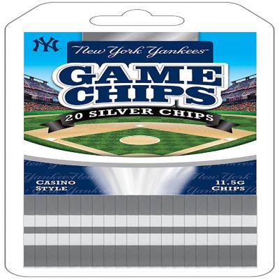 New York Yankees 20 Piece Poker Chips Image 1