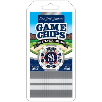 New York Yankees 20 Piece Poker Chips Image 1