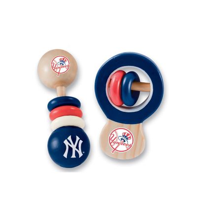 New York Yankees - Baby Rattles 2-Pack Image 1