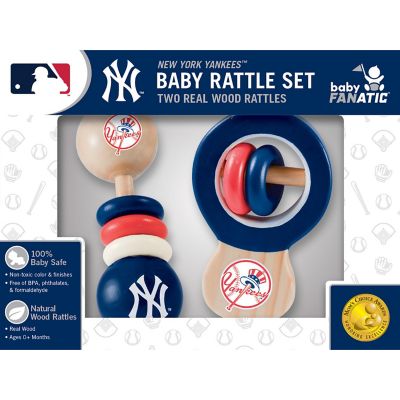 New York Yankees - Baby Rattles 2-Pack Image 2