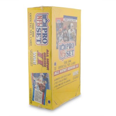 NFL 1990 Pro Set Series 2 Sealed Box  36 Packs Image 1