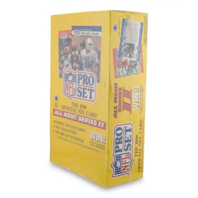 NFL 1990 Pro Set Series 2 Sealed Box  36 Packs Image 2