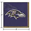 Nfl Baltimore Ravens Beverage Napkins 48 Count Image 1