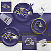 NFL Baltimore Ravens Paper Plates 24 Count Image 2