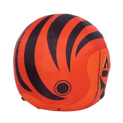 NFL Cincinnati Bengals Inflatable Jack O' Helmet, 4 ft Tall, Orange Image 3
