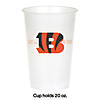 NFL Cincinnati Bengals Plastic Cups - 24 Ct. Image 1