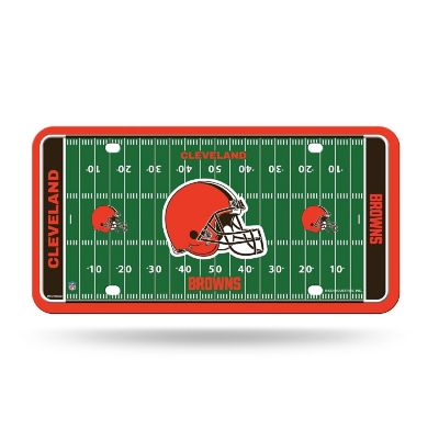 NFL Cleveland Browns Field License Plate Image 1