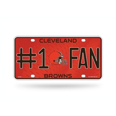 NFL Cleveland Browns License Plate Image 1