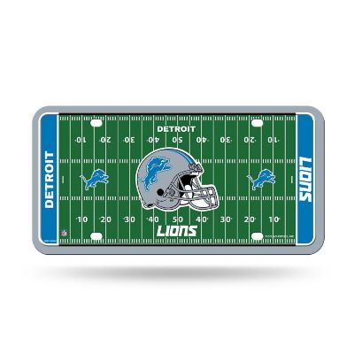 NFL Detroit Lions Field License Plate Image 1