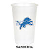 Nfl Detroit Lions Plastic Cups - 24 Ct. Image 1