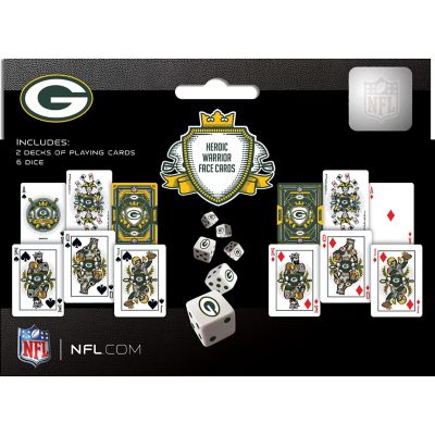 NFL Green Bay Packers 2-Pack Playing cards & Dice set Image 3