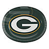 NFL Green Bay Packers Paper Oval Plates - 24 Ct. Image 1