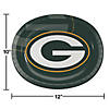 NFL Green Bay Packers Paper Oval Plates - 24 Ct. Image 1