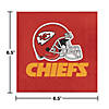 Nfl Kansas City Chiefs Paper Plate And Napkin Party Kit Image 4
