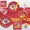 Nfl Kansas City Chiefs Plastic Tablecloths 3 Count Image 2