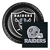 Nfl Las Vegas Raiders Paper Plate And Napkin Party Kit Image 1