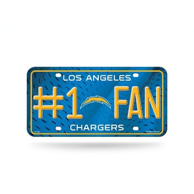 NFL Los Angeles Chargers License Plate Image 1