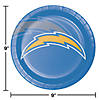 Nfl Los Angeles Chargers Paper Plates - 24 Ct. Image 1