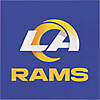 Nfl Los Angeles Rams Napkins - 48 Count Image 1