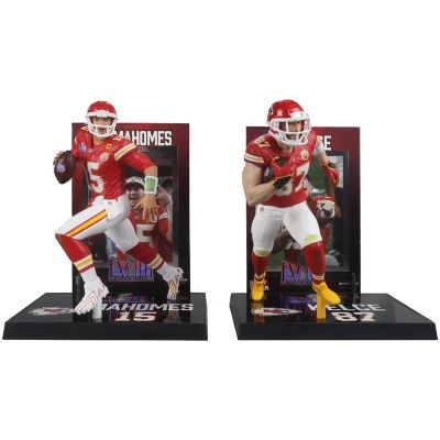 NFL McFarlane Figure Set Travis Kelce &amp; Patrick Mahomes Image 1