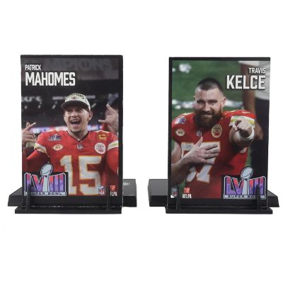 NFL McFarlane Figure Set Travis Kelce &amp; Patrick Mahomes Image 2