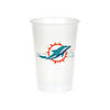 NFL Miami Dolphins Plastic Cups 24 Count Image 1
