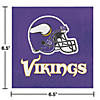 Nfl Minnesota Vikings Napkins 48 Count Image 1