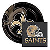 Nfl New Orleans Saints Paper Plate And Napkin Party Kit Image 1