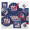 NFL New York Giants Game Day Party Supplies Kit  for 8 guests Image 1
