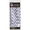 NFL New York Giants Paper Straws - 72 Pc. Image 3