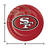Nfl San Francisco 49Ers Paper Plate And Napkin Party Kit Image 2