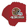 Nfl San Francisco 49Ers Paper Plate And Napkin Party Kit Image 3
