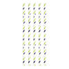 Nfl Seattle Seahawks Paper Straws - 72 Pc. Image 1