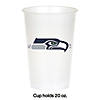 Nfl Seattle Seahawks Plastic Cups - 24 Ct. Image 1