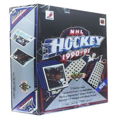 NHL 1990-91 Upper Deck Hockey Low Box  36 Packs Image 1