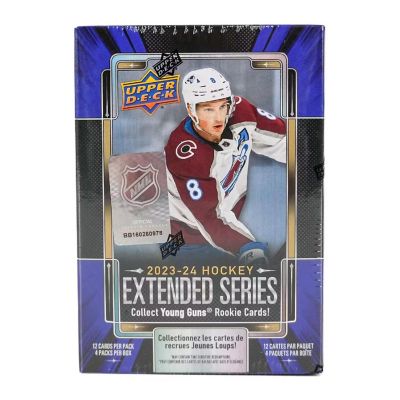 NHL 2023/24 Upper Deck Extended Series Blaster Box  4 Packs Image 1