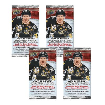 NHL 2024-25 Upper Deck Series 2 Blaster Box  4 Packs Image 2