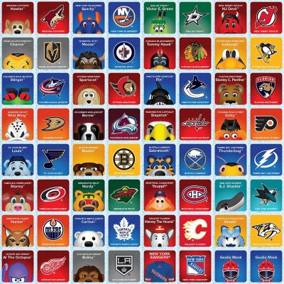 NHL Mascots Matching Game Image 2