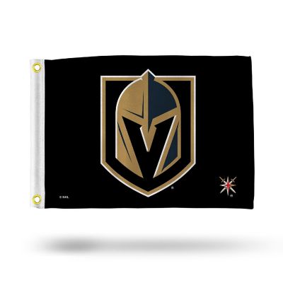 NHL Rico Industries Vegas Golden Knights 12" x 18" Flag - Double Sided - Great for Boat/Golf Cart/Home Image 1