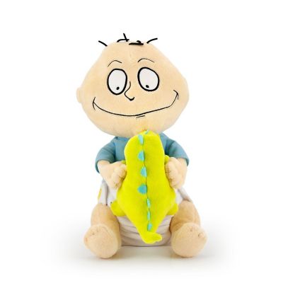 Nickelodeon Rugrats Tommy Pickles and Reptar Stuffed Plush Toy, 12" Image 1