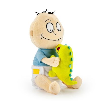 Nickelodeon Rugrats Tommy Pickles and Reptar Stuffed Plush Toy, 12" Image 1
