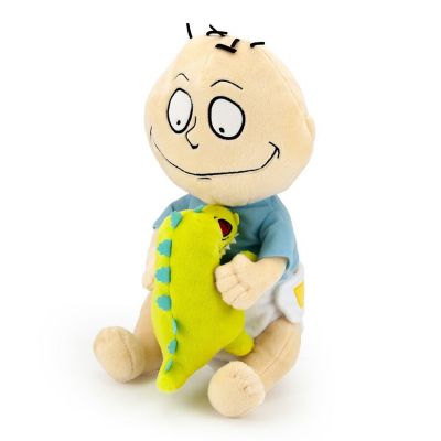 Nickelodeon Rugrats Tommy Pickles and Reptar Stuffed Plush Toy, 12" Image 3