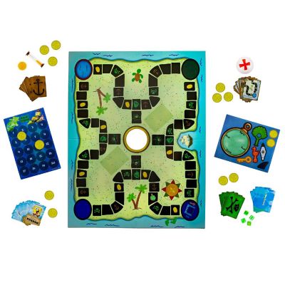 Nickelodeon SpongeBob SquarePants Flying Dutchman's Treasure Hunt Board Game Image 1