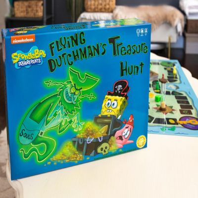 Nickelodeon SpongeBob SquarePants Flying Dutchman's Treasure Hunt Board Game Image 3