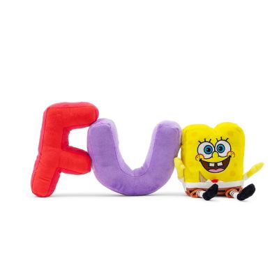 Nickelodeon SpongeBob SquarePants "FUN" 10-Inch Plush Image 1