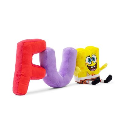 Nickelodeon SpongeBob SquarePants "FUN" 10-Inch Plush Image 1