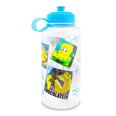 Nickelodeon SpongeBob SquarePants Memes Water Bottle With Sports Cap  34 Ounces Image 1