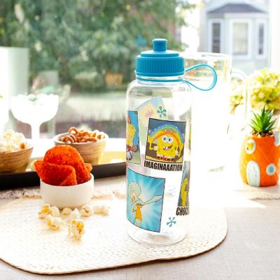 Nickelodeon SpongeBob SquarePants Memes Water Bottle With Sports Cap  34 Ounces Image 3