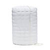 Night Lark - Linen  Collection - All-In-One Duvet - Comforter Twin Size in White Seersucker Image 1